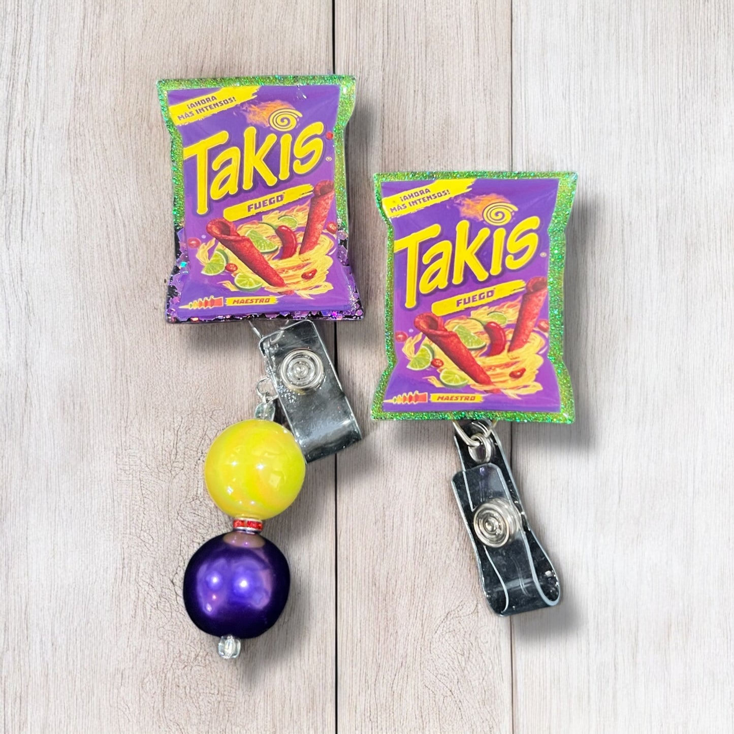 Snack Inspired Badge Reel