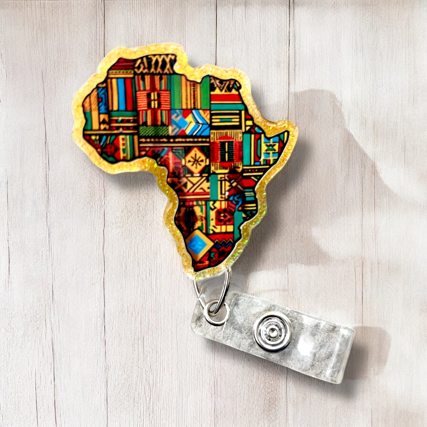 Juneteenth African Pride Badge Reel