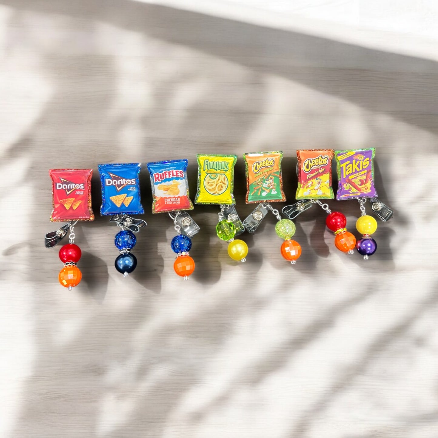 Snack Inspired Badge Reel