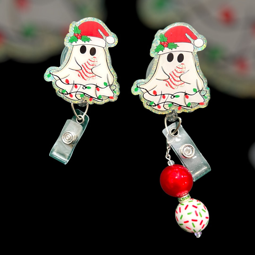Festive Ghost Badge Reel