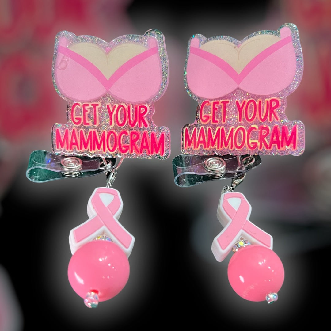 Get Your Mammogram Badge Reel
