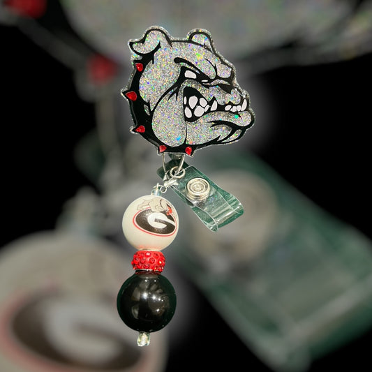 Bulldog Badge Reel