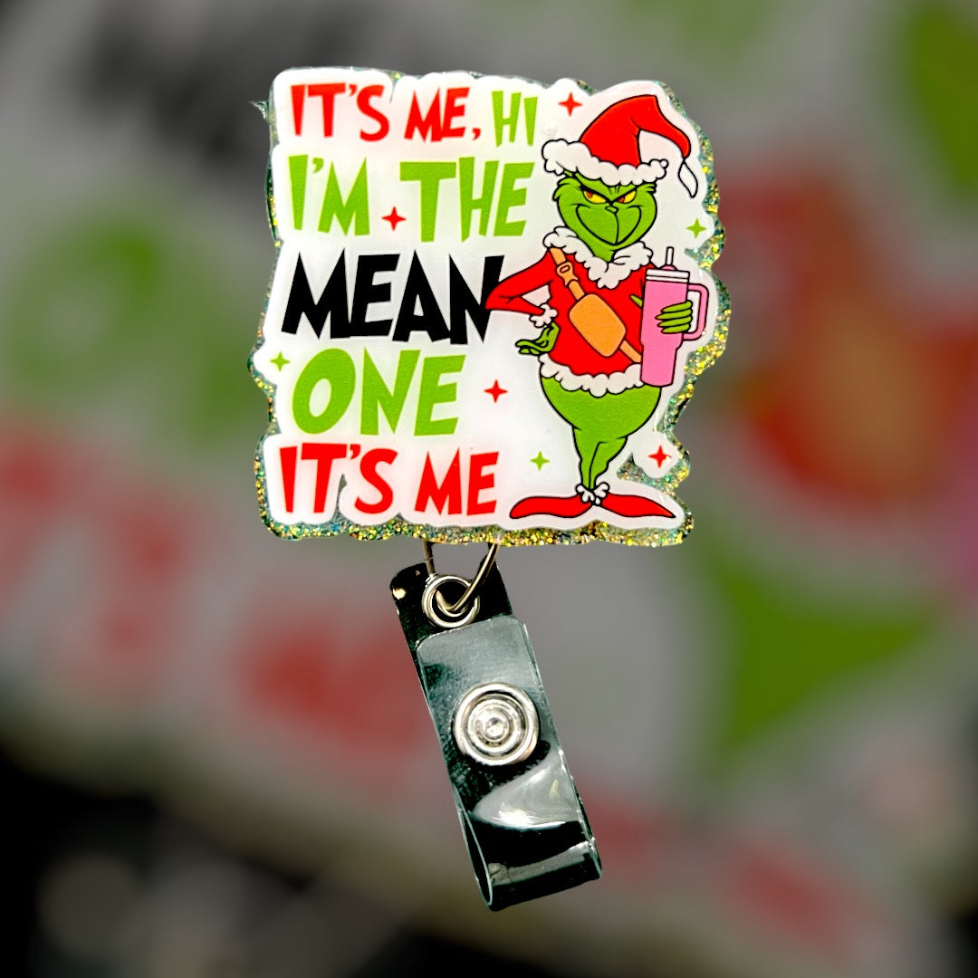 You’re A Mean One Christmas Badge Reel