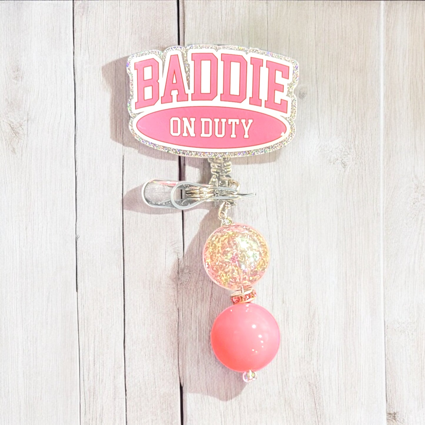 Baddie On Duty Badge Reel