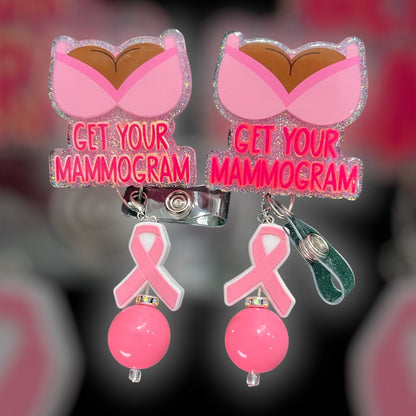 Get Your Mammogram Badge Reel