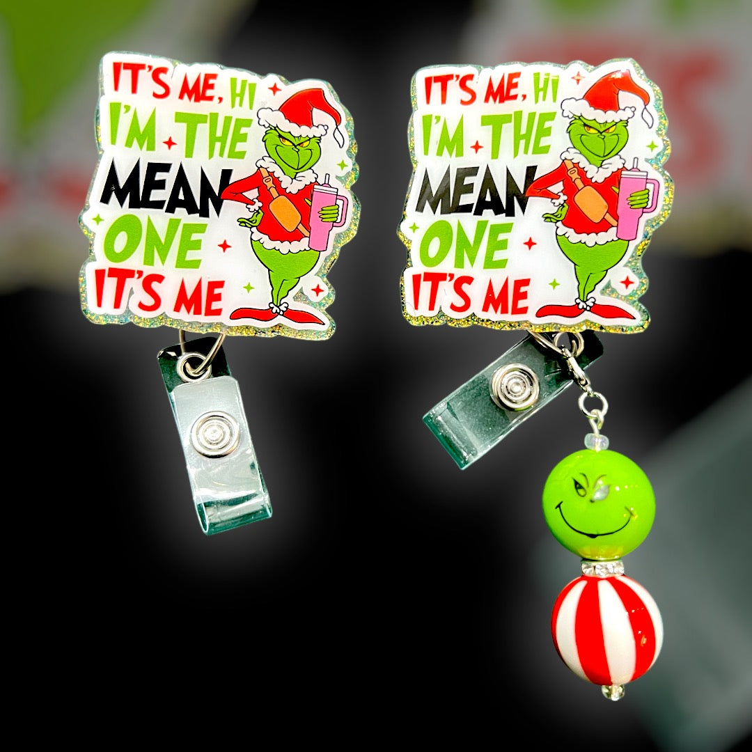 You’re A Mean One Christmas Badge Reel