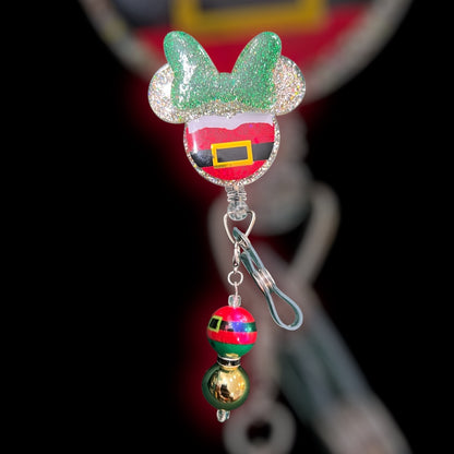 Santa’s Helper Christmas Badge Reel