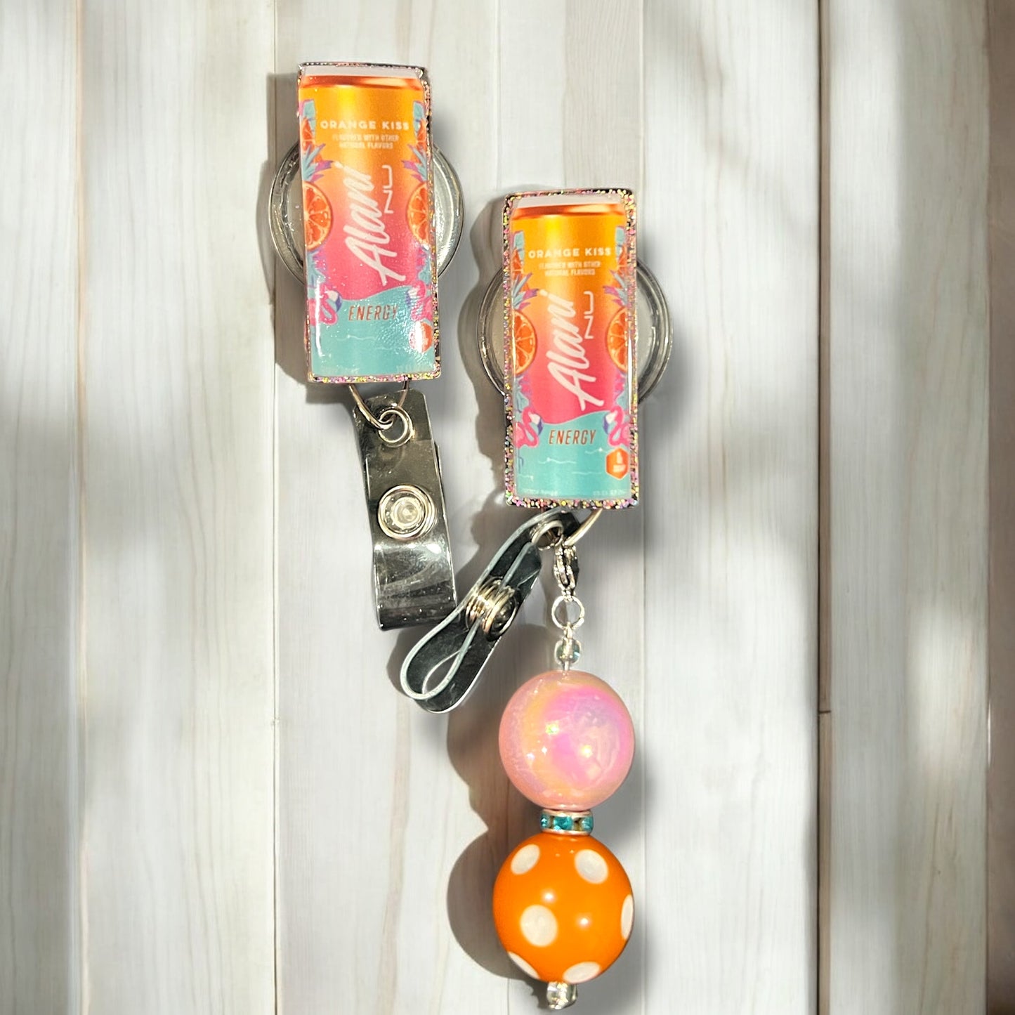Energy Drink Inspired Badge Reel