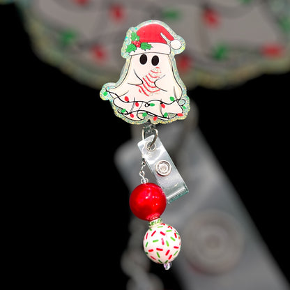 Festive Ghost Badge Reel