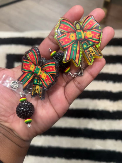 Juneteenth Queen Badge Reel